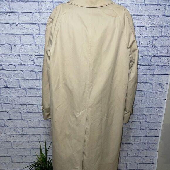 Vintage Burberrys London khaki trench coat size 50 regular - Picture 6 of 14